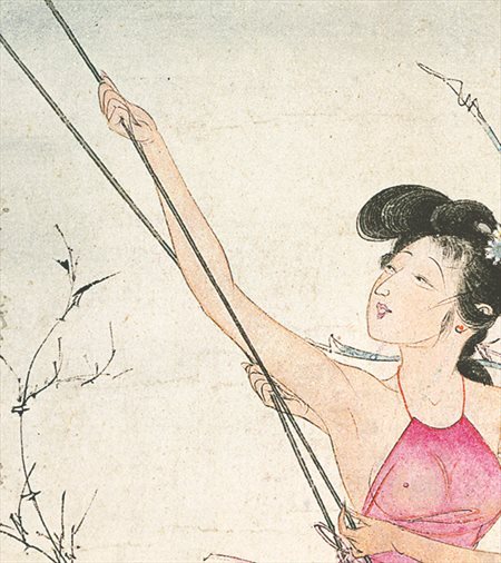 同心县-胡也佛的仕女画和最知名的金瓶梅秘戏图